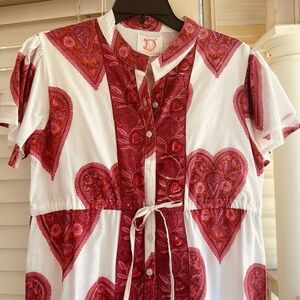 Victoria Dunn dress . Never Worn ! Beautiful Cotton dress❤️